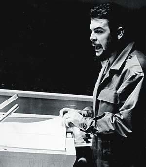 Ernesto Guevara en la ONU, 1964.