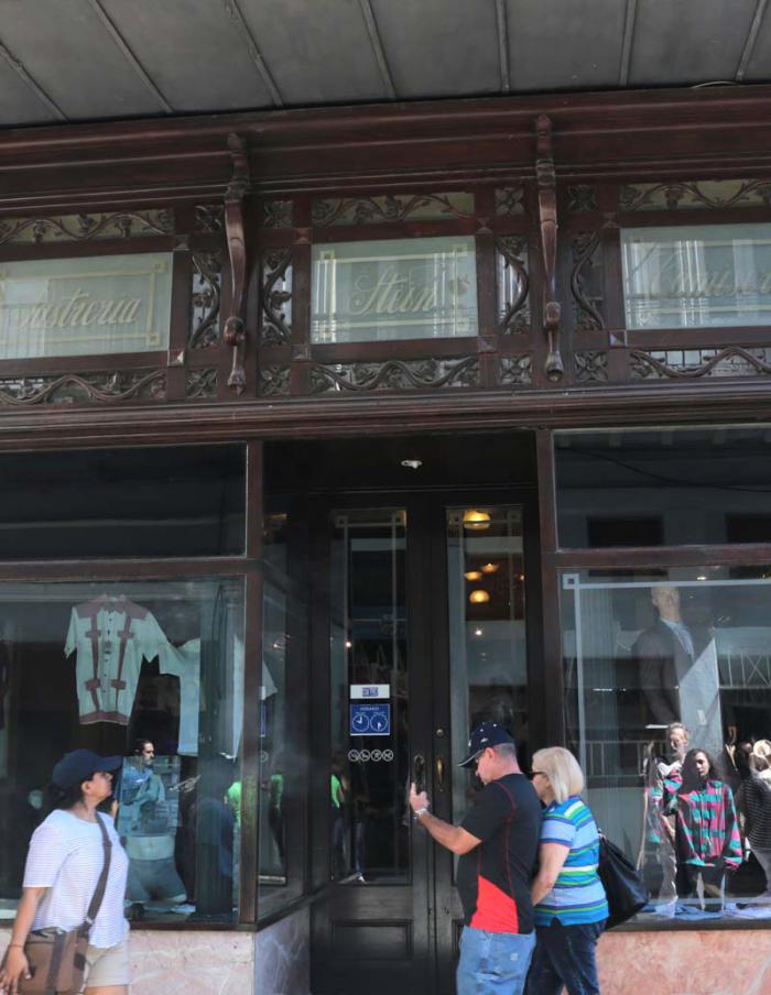 Emblemática Casa Stain, donde Mella pasó la mayor parte de su infancia. 