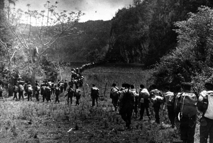 Limpia del Escambray. Lucha contra bandidos.
