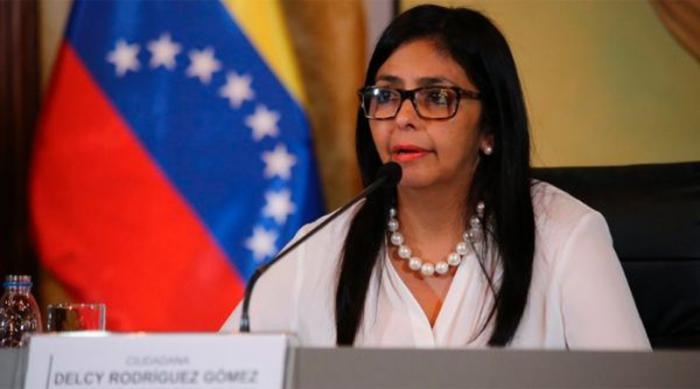 La canciller venezolana, Delcy Rodriguez. 