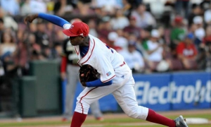 Beisbol-Serie del Caribe-Culiacan 4to partido cuba vs mex Vladimir Baños