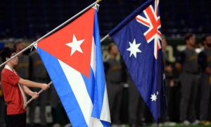 Juego Australia vs.Cuba Clásico Mundial de Beisbol