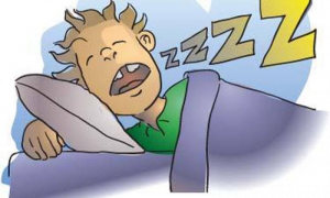 caricatura trastornos del sueño