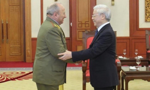 El secretario general del Partido Comunista de Vietnam, Nguyen Phu Trong 