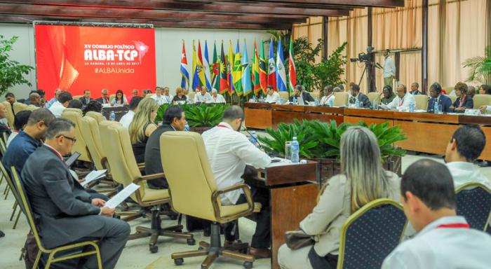 XV Consejo Polìtico ALBA TCP en Protocolo del Laguito