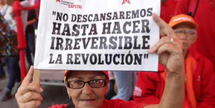 En Venezuela la izquierda cuenta con el respaldo popular. 