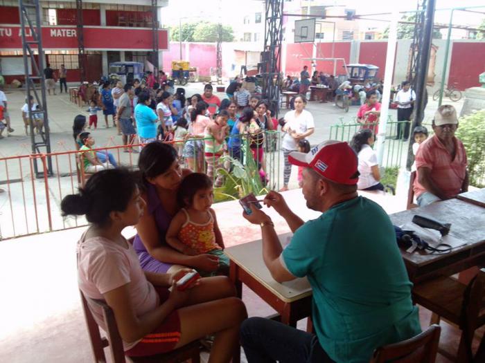 Médicos cubanos en Perú abril de 2017