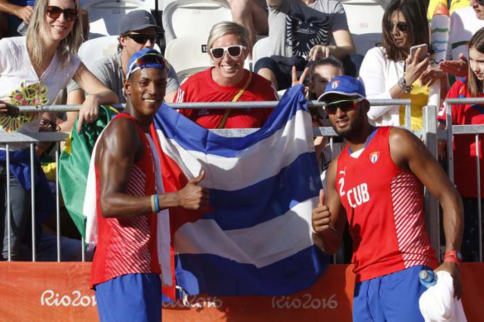 dupla de Sergio González y Nivaldo Díaz se coronó campeona en su estreno en el Tour Mundial de voleibol de playa