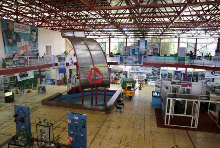 Feria de Negocios 4ta Edición en Expocuba. Pabellón de la Siderúrgica.
