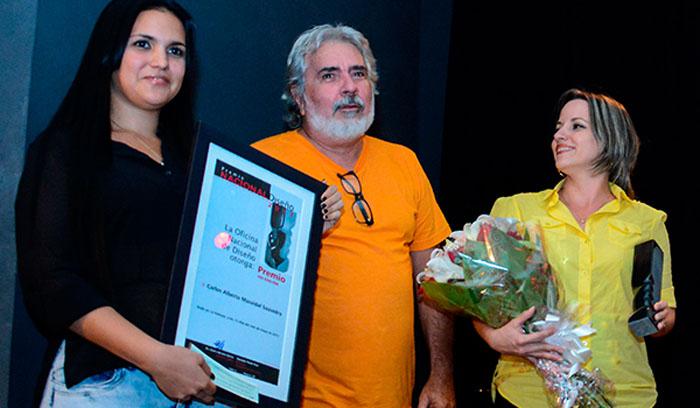 Otorgan Premio Nacional de Diseño 2017 a Carlos Alberto Masvidal