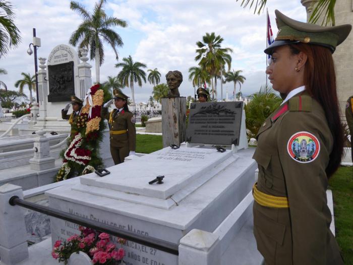 El homenaje a Mariana Grajales devino en tributo a todas las cubanas que han luchado por la patria. Foto del autor