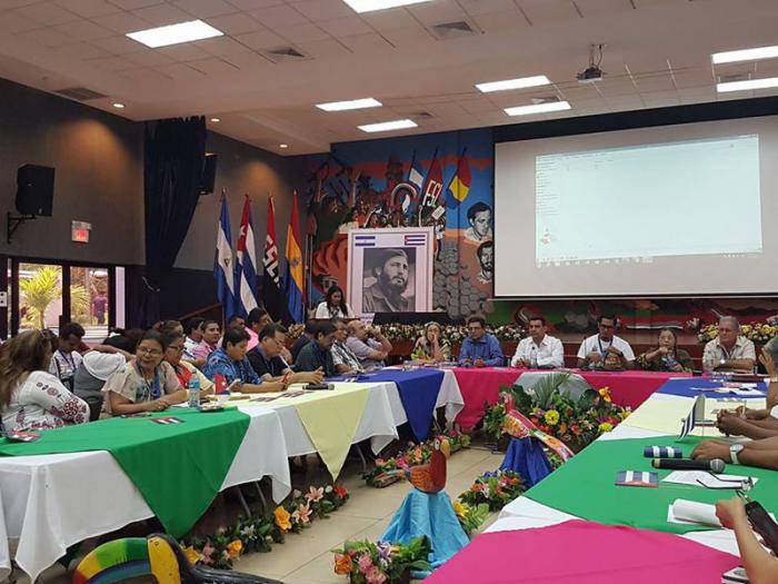 Encuentro de Solidaridad con Cuba en Nicaragua