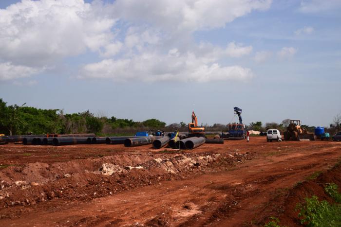 Trabajos en la conductora que abastece a una parte de la capital