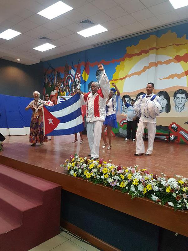 Encuentro de Solidaridad con cuba en Nicaragua