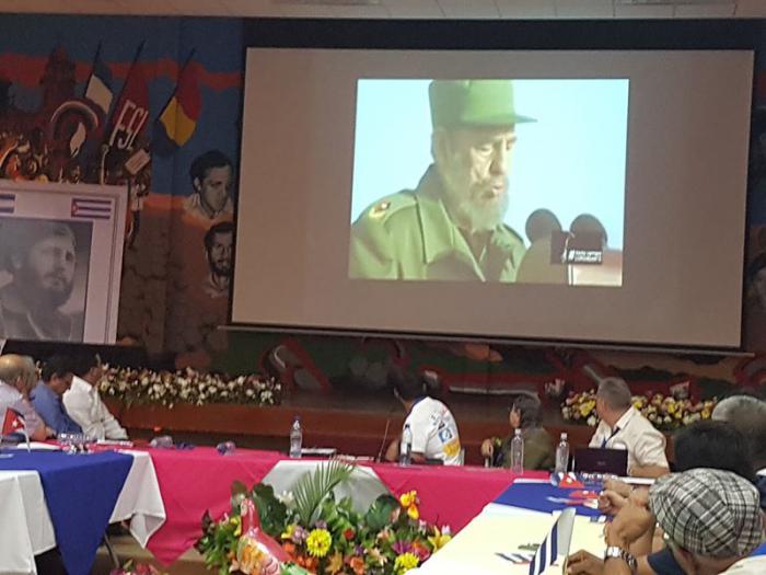 Encuentro de solidaridad con Cuba en Managua