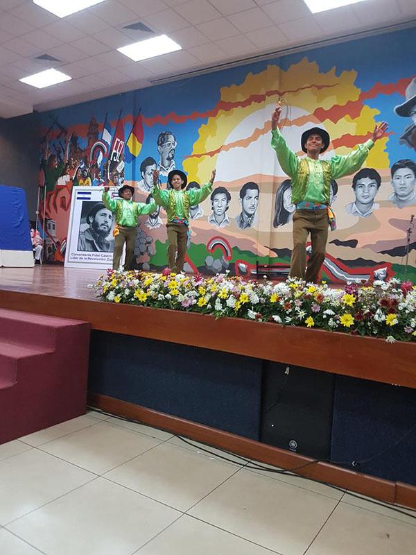 Encuentro de solidaridad con cuba en Nicaragua