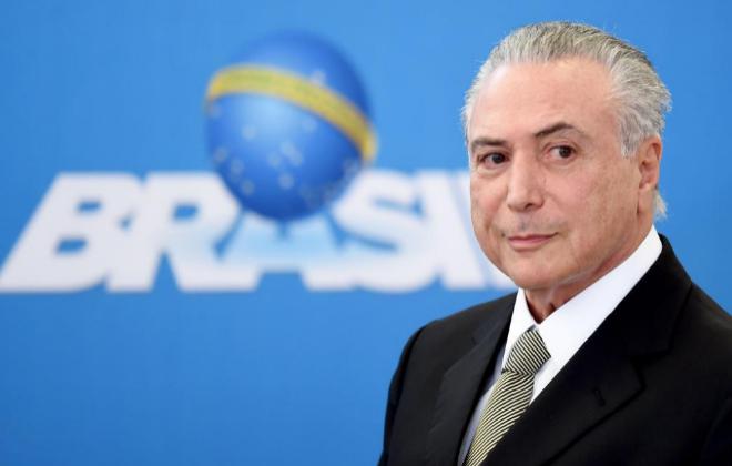 presidente de Brasil Michel Temer