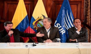 Diálogos de paz entre gobierno colombiano y el ELN en Ecuador