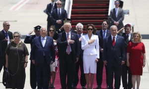 Donald Trump en Isarel