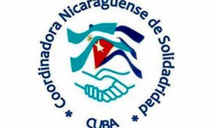 Logo de la Coordinadora nicaraguense de solidadridad con cuba