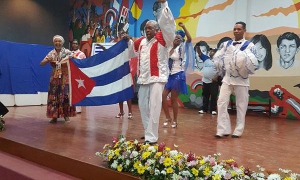 Encuentro de Solidaridad con cuba en Nicaragua