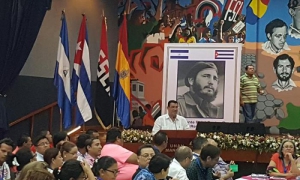Encuentro de solidaridad con Cuba en Managua
