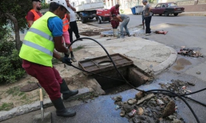 limpieza del drenaje pluvial