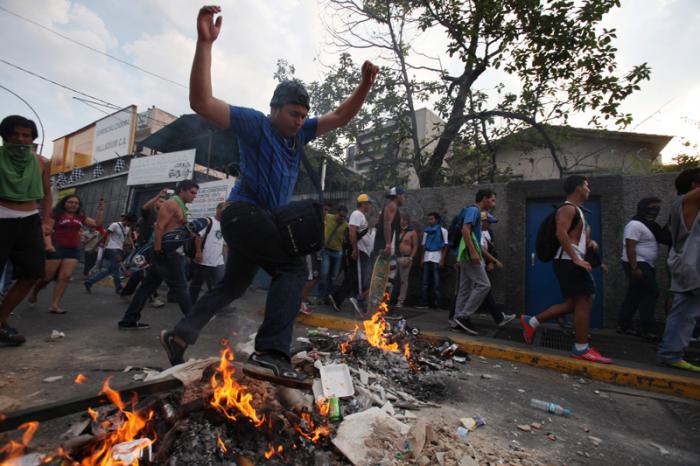 La oposición venezolana continúa llamando a la violencia en el país. FOTO: AVN