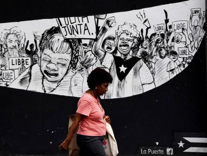 Los puertorriqueños están llamados el próximo 11 de junio a un referéndum no vinculante para 
pronunciarse sobre su relación con Estados Unidos. FOTO: AFP