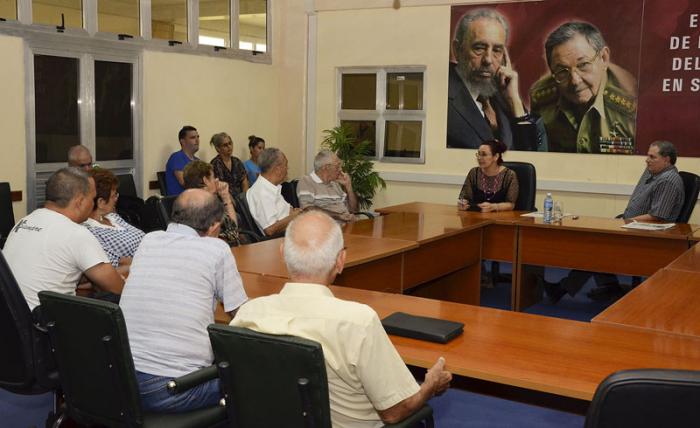 Moncadistas en Mayabeque Sede PCC
