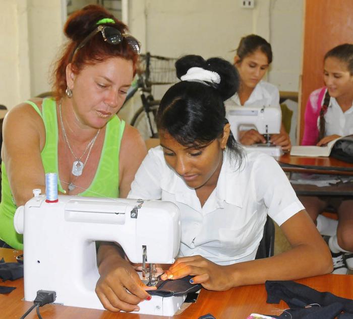 La enseñanza técnica y profesional entre las más afectadas por la cobertura de docentes.  
Fotos: Nohema Díaz Muñoz 