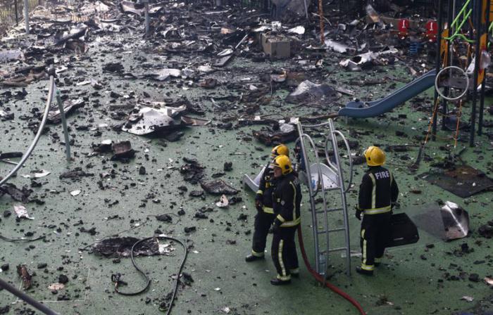 incendio en torre de londres