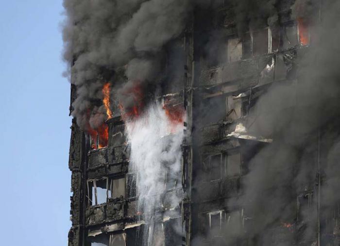 incendio en torre de londres