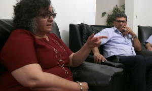 Aida Touma Suleiman y Adel Amer, Israel
