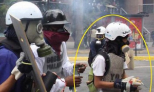 Uso de niños en activiades violentas en Venezuela