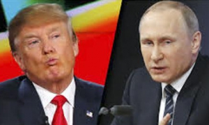 Donald Trump y Vladimir Putin 