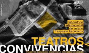 Cartel de Traspasos escénicos. 