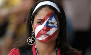 caravana en rechazo a plebiscito en Puerto Rico