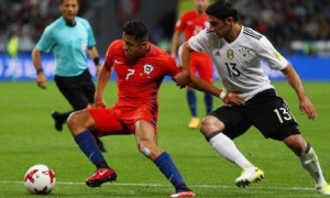 Chile.vs Alemania, Copa confederaciones