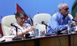 María del Carmen Ariet y Jorge González Pérez