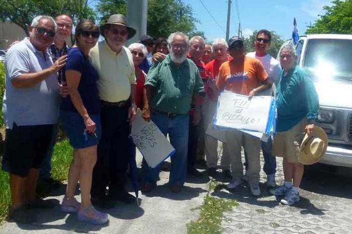 Cubanos residentes en Estados Unidos piden buenas relaciones con Cuba