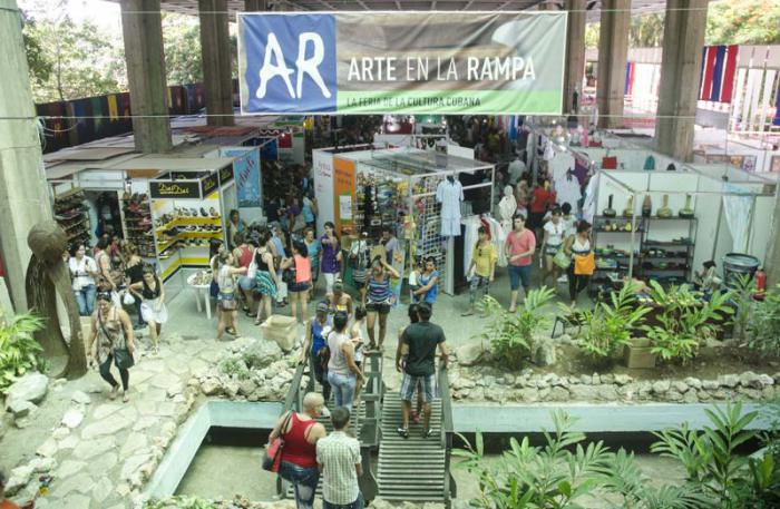 Feria Arte en la Rampa 2015.