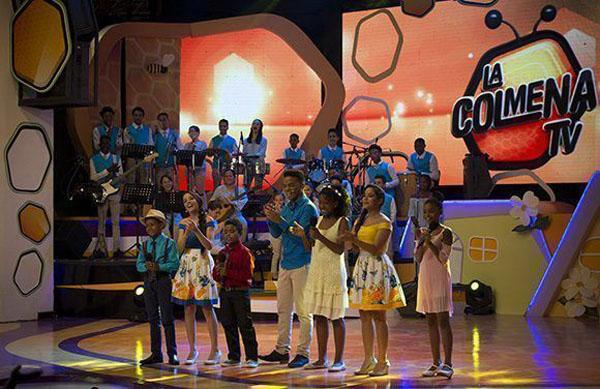 El programa La Colmena TV.  Foto: Irene Pérez