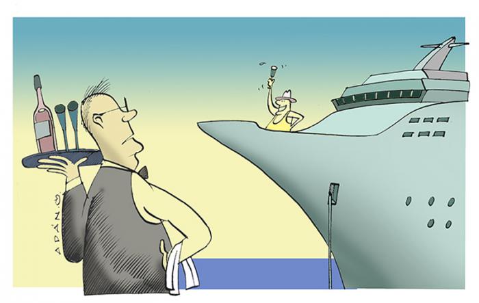 caricatura cruceros