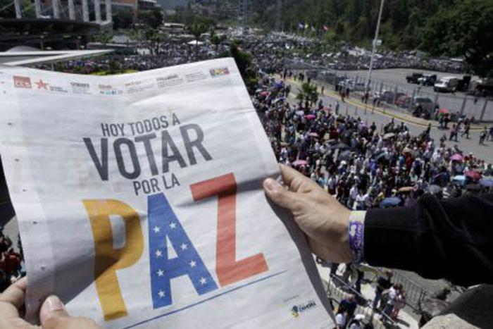 Las calles de Venezuela fueron testigo de otra prueba de respaldo popular a la Revolución. 