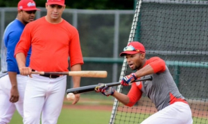 PRIMER ENTRENAMIENTO DEL EQUIPO CUBA