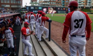 CAROLINA DEL NORTE-ESTADOS UNIDOS-REALIZAN SEGUNDO JUEGO DE BÉIS