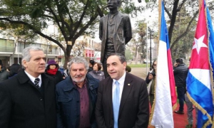 Inauguran en Santiago de Chile monumento a José Martí