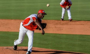 CAROLINA DEL NORTE-CUARTO JUEGO DEL TOPE DE BÉISBOL ENTRE CUBA Y