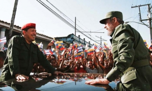 Fidel y Chávez